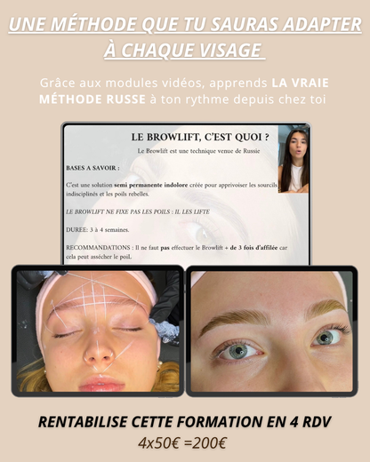 Deviens Brow Artist, en partant de zéro.
