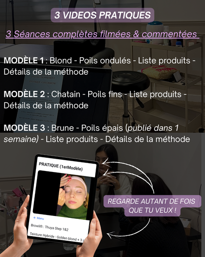 Deviens une Brow Artist à Succès - Formation 5 en 1