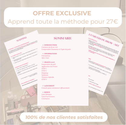 Ebook Complet - Devenir Brow Artist