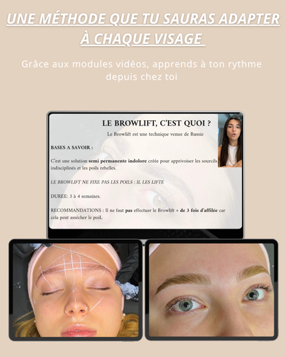 Formation Brow Artist - Débutante ou Experte